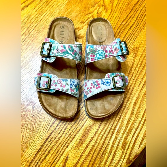 Fall Creek Floral Sandals - Picture 5 of 8